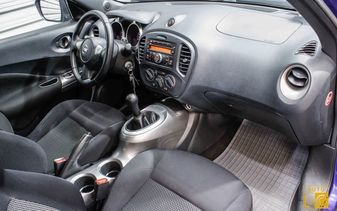 Nissan Juke cena 35555 przebieg: 206000, rok produkcji 2014 z Trzebiatów małe 254